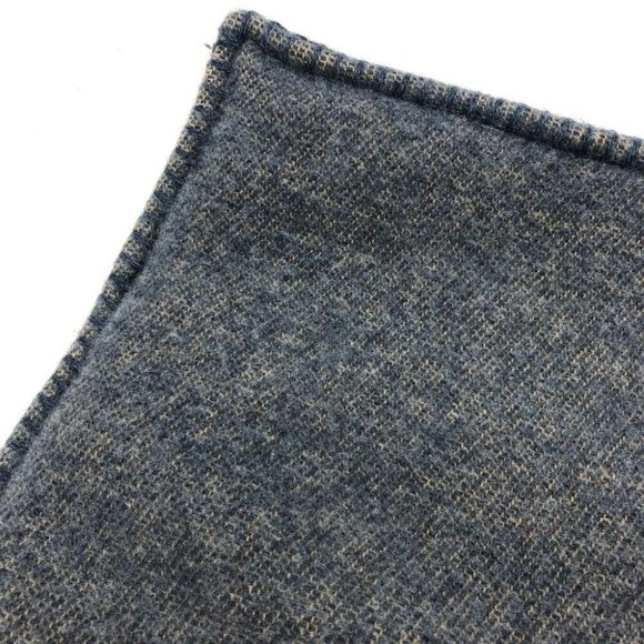 LOUIS VUITTON logo Cushion Cover cushion Wool / Cashmere Navy - Picture 16 of 16